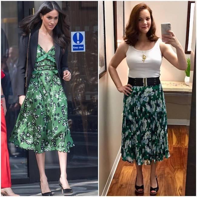 粉丝“模仿”凯特王妃，就好比买家秀一样!为她们的勇气点赞!