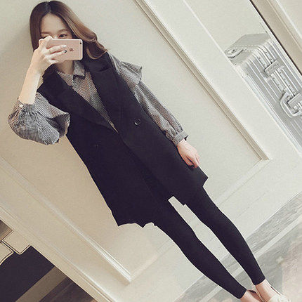 9月我相亲，时髦姐姐让我穿这马甲套装，还真美的很迷人