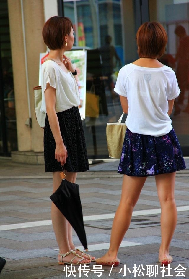 实拍日本街头女孩,化妆太大胆，网友惊呆了！