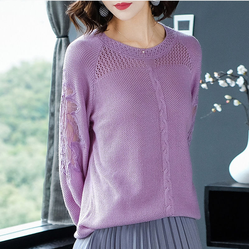 九月后天气渐冷!聪明女人都买了这新潮毛衣，搭配长裤超显嫩