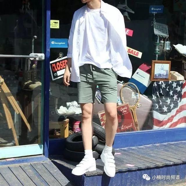 胸下全是腿？挑战男士短裤极限，夏日三分裤搭配推荐