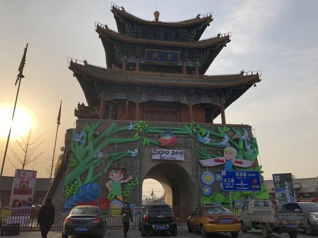 这座古城距北京2小时车程，五百米农村大集，过年特有美食很怀旧