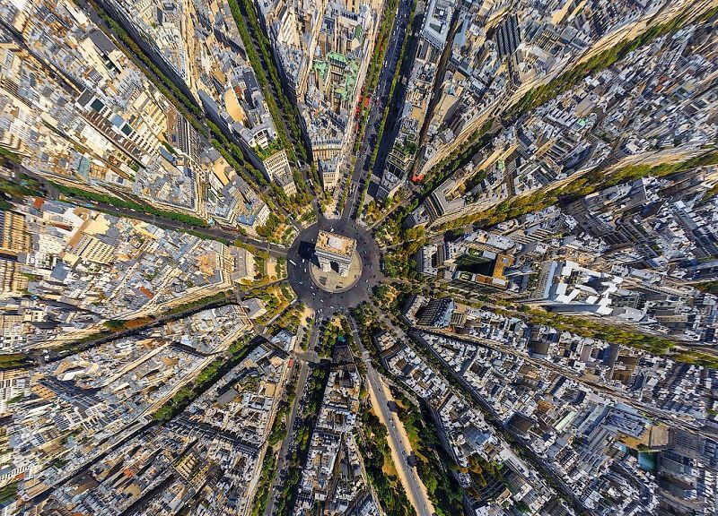 世界25个城市的鸟瞰图 视觉效果相当震撼