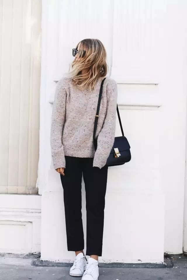 九分裤+运动鞋，才是入秋最潮搭配!!!