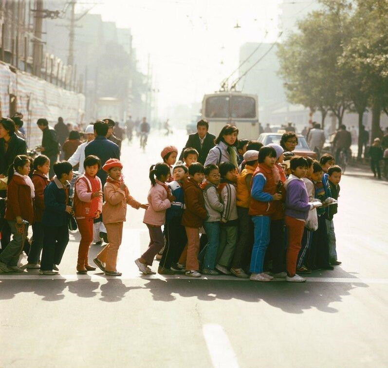 1987年德国摄影师拍摄的中国老照片，风景清俗秀丽，人们勤劳朴实