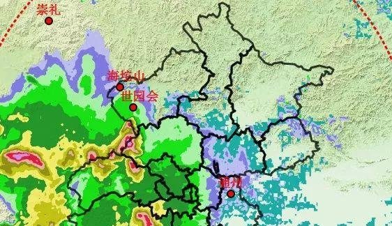 北京发布雷电黄警局地强降雨，还有7级大风冰雹，赶快回家