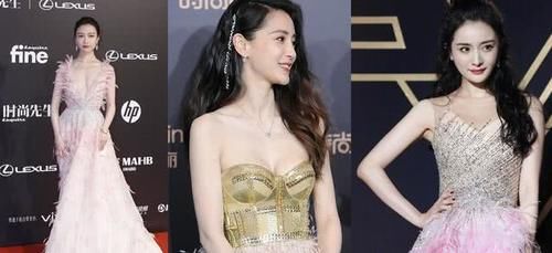 元素就：Angelababy够大胆，可杨幂最聪明，同穿羽毛裙：倪妮很高级