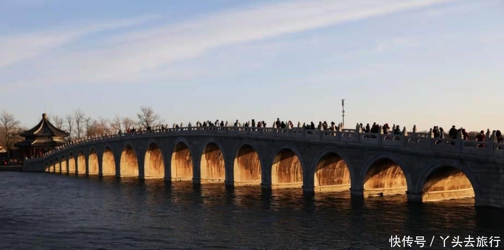 十七孔桥“金光穿洞”是设计者神来之笔?颐和园回应了