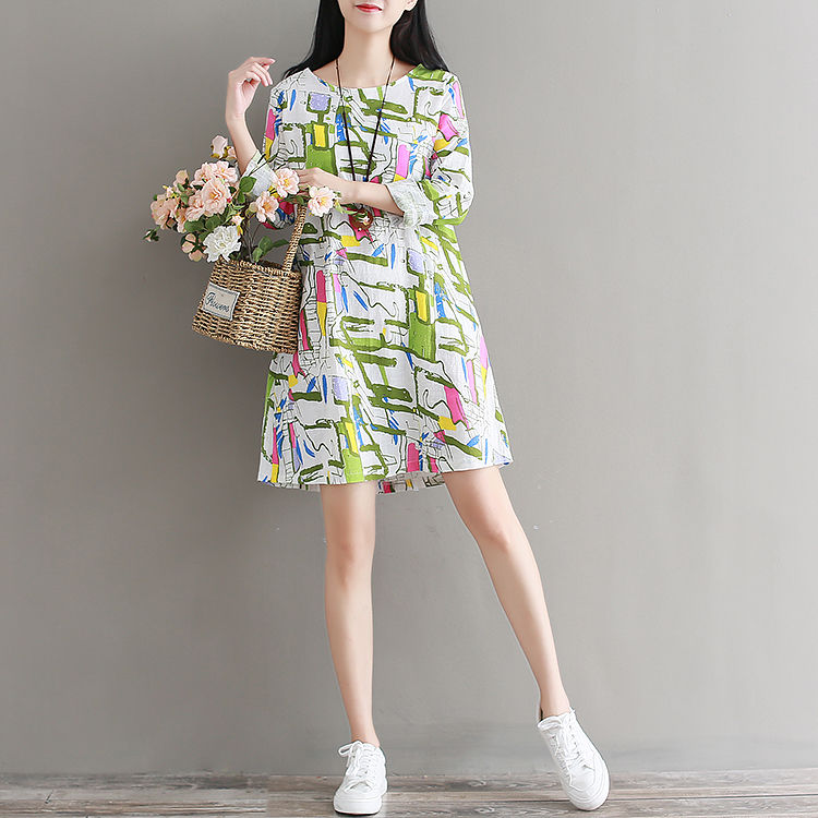 别说棉麻装太花俏，贴身穿着的舒服感受别的面料真没法比，文艺范