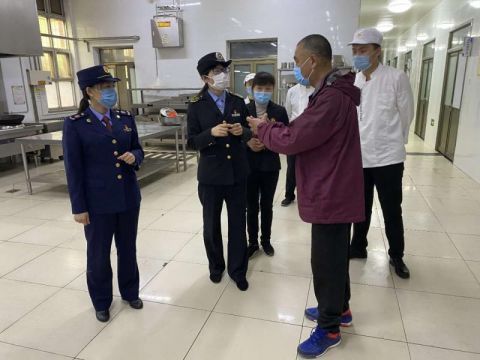  [北京]学校迎复课 北京市场监管启动学校食堂食品安全保障行动