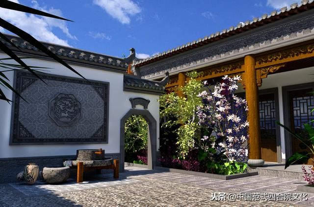 人靠衣装，马靠鞍，农村建房，要看庭院！