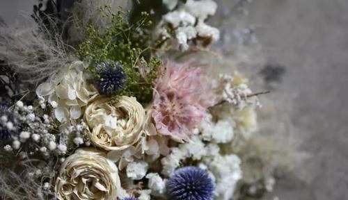 手工@DIY手工制作:用干花做的花艺作品,比鲜花还美!