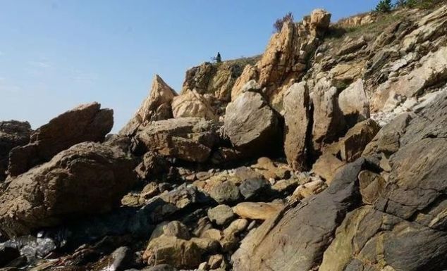 业主们的乳山银滩生活：游小石口 感受大自然的鬼斧神工