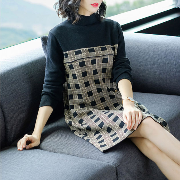 女人若到了中年，建议秋天买件这种高级秋裙，虽贵~但美得不得了