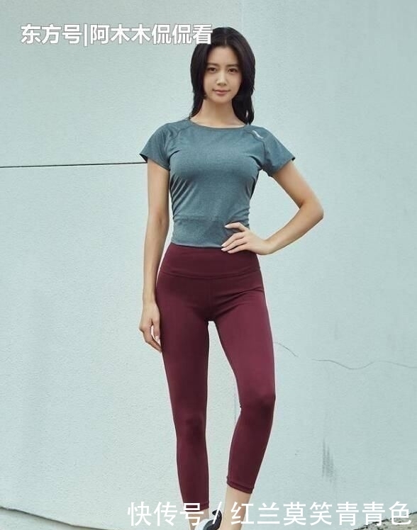「布料」青春靓丽的打底裤女孩,突显魅力小蛮腰,甜美动人!