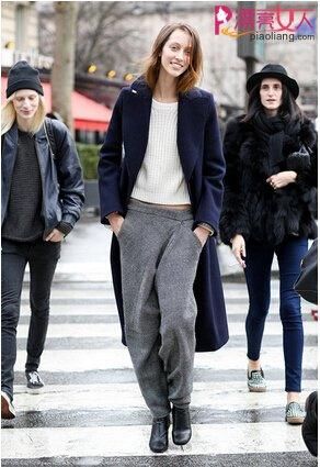  #极致#【尚】超模街拍演绎极致精简大气风范