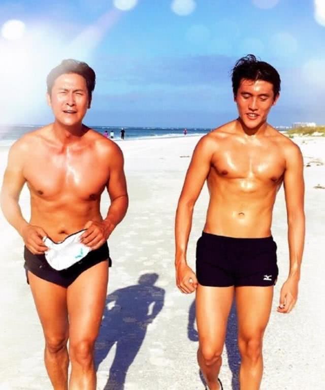  尚未：马德钟21岁儿子签约邵氏尚未出道已被除名，身材高大亦是游泳健将