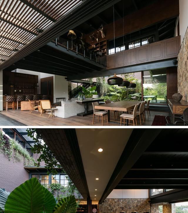  『生态』把自然景观搬进室内, 学他家的室内造景, 设计出生态循环系统