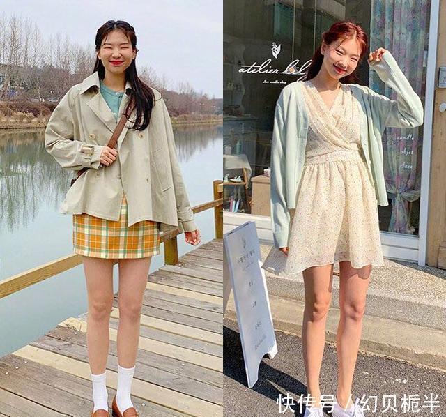  #微风#春天微风徐徐，收起老气暗色的衣服吧！小清新穿搭明快活泼