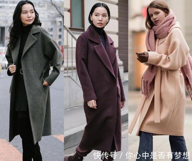  『冬装』街头潮女们冬装又搭配出一道风景线，各款大衣阔腿裤这样搭配美美的