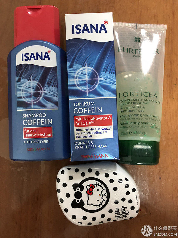 防脱技术哪家强 中法意大三国pk之德国ISANA咖啡因洗发水营养素套装测评