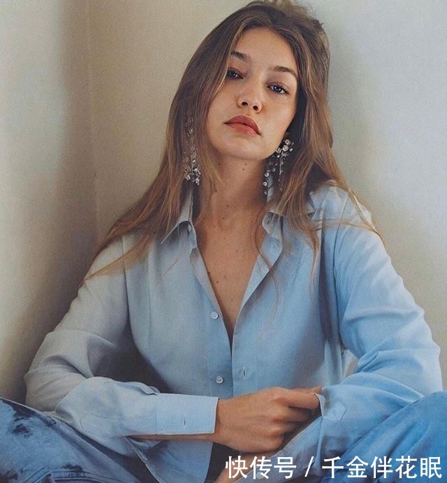  Hadid@超模Gigi Hadid的护发贴士：经常染烫还能保持头发如丝般柔顺