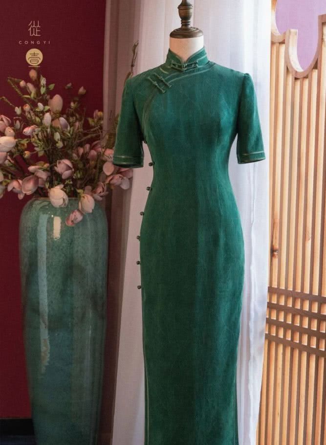  旗袍@老洋房里的旗袍，惊艳了时光