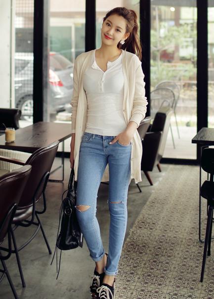 喜欢穿牛仔裤的妹子, 好看还得体