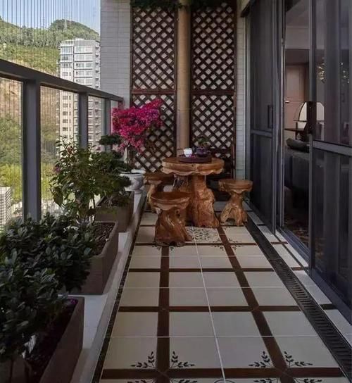 「漂亮」阳台就这样装吧,非常漂亮,让你百看不腻!