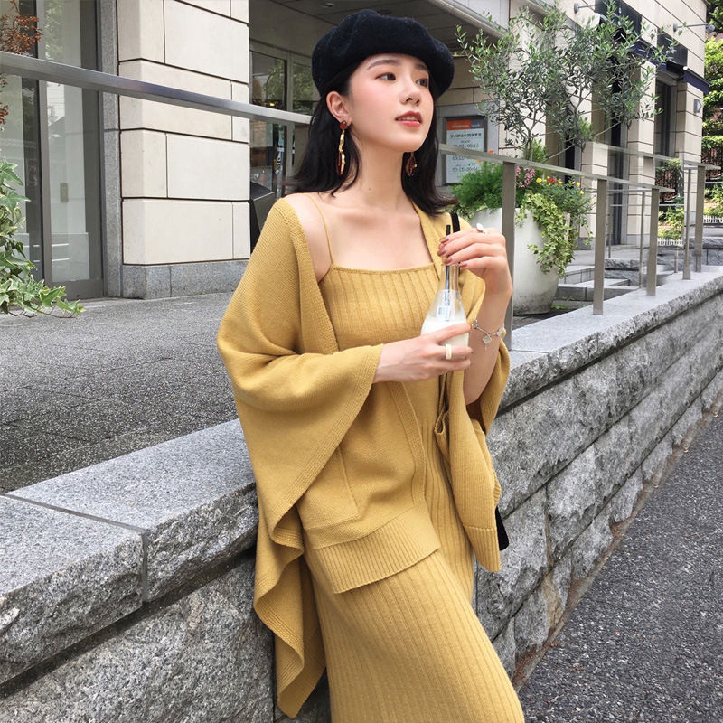 可遇不可求的针织套装，优雅大方又显瘦有型，给老婆买2件都嫌少