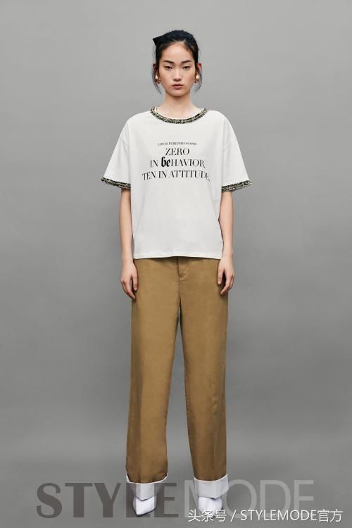 字母Tee这样搭，才时髦爆棚！