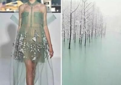 原来时装周上这些好看的服装,灵感都来源于大自然