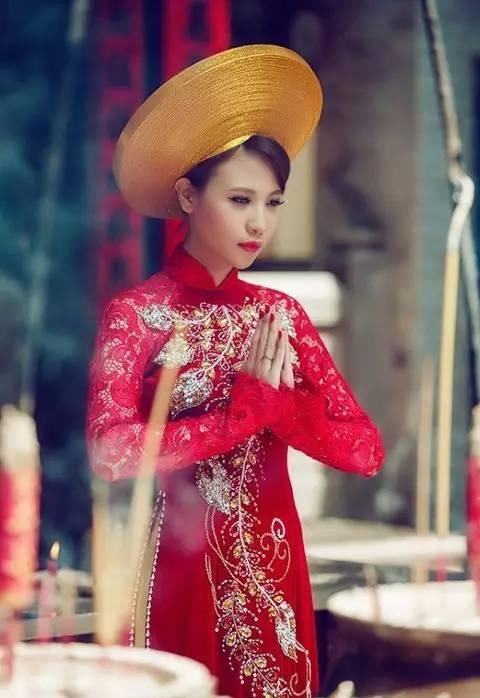  『中国旗袍』越南版旗袍美女，真好看！