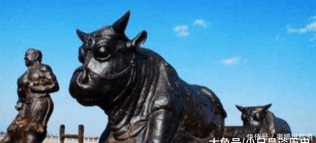黄河出土重达60吨的“镇河铁牛”,镇守黄河千年之久
