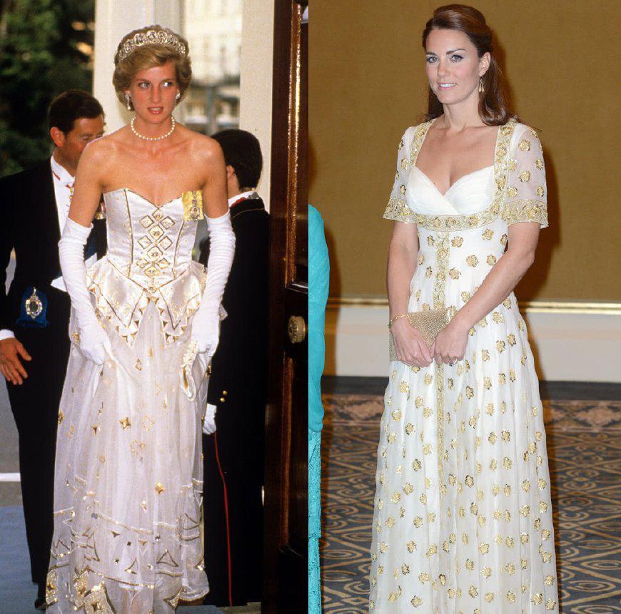 戴安娜是最受欢迎王妃 梅根和凯特穿戴妃“同款”用时尚怀念婆婆