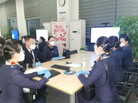  『工作』现场直击！国航湖北分公司按下全面复工键