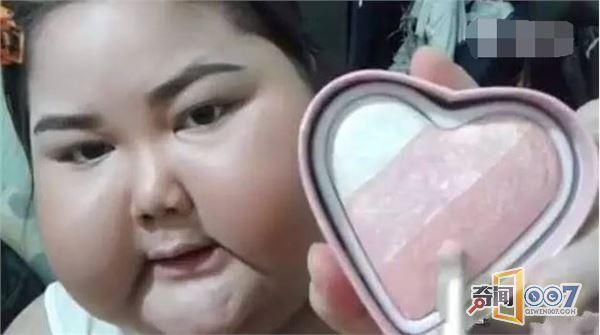 泰国大脸妹子教人化妆，化完我是惊呆的！