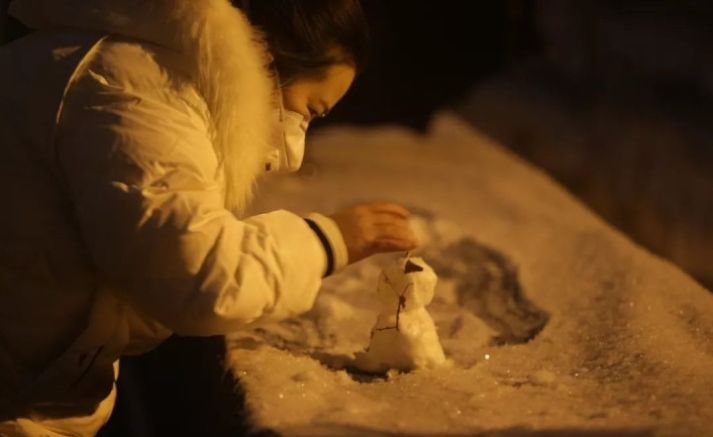 初雪后的北京美翻了! 故宫8万门票售罄, 游客景山“扎堆”赏雪