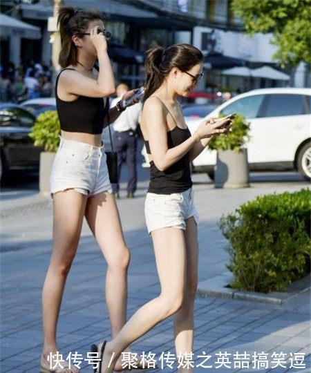 时尚街拍：图3绿色小姐姐迷人小蛮腰，最后一位白蕾丝时尚十足！