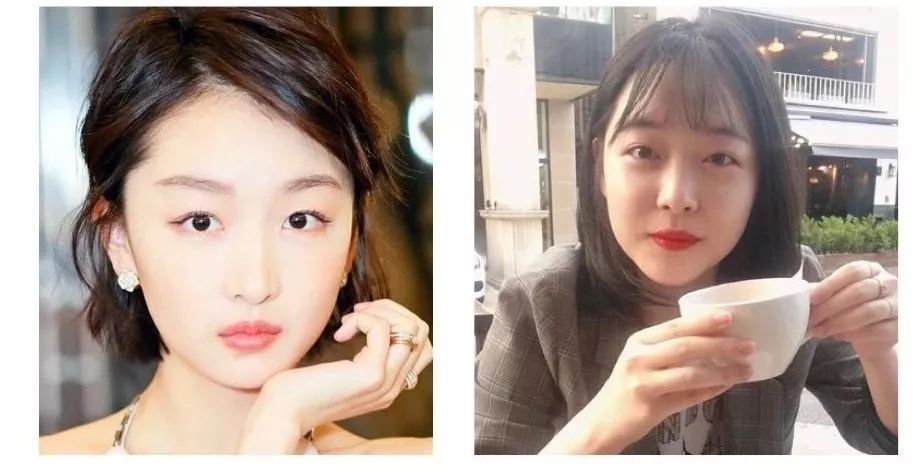 瘦成漫画腿的赵薇学小姑娘画欧美妆，只换了个眉形就老10岁