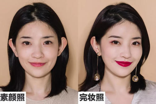 我给2个女孩做了脸型改造，她们把修图软件都删了