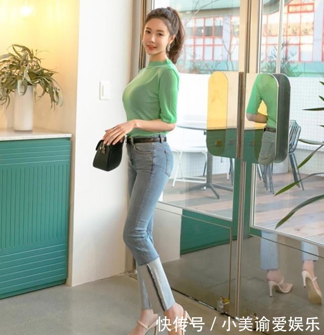  [女人]小脚牛仔裤，简约外形靓丽百搭，精致线条身材秀出女人美！