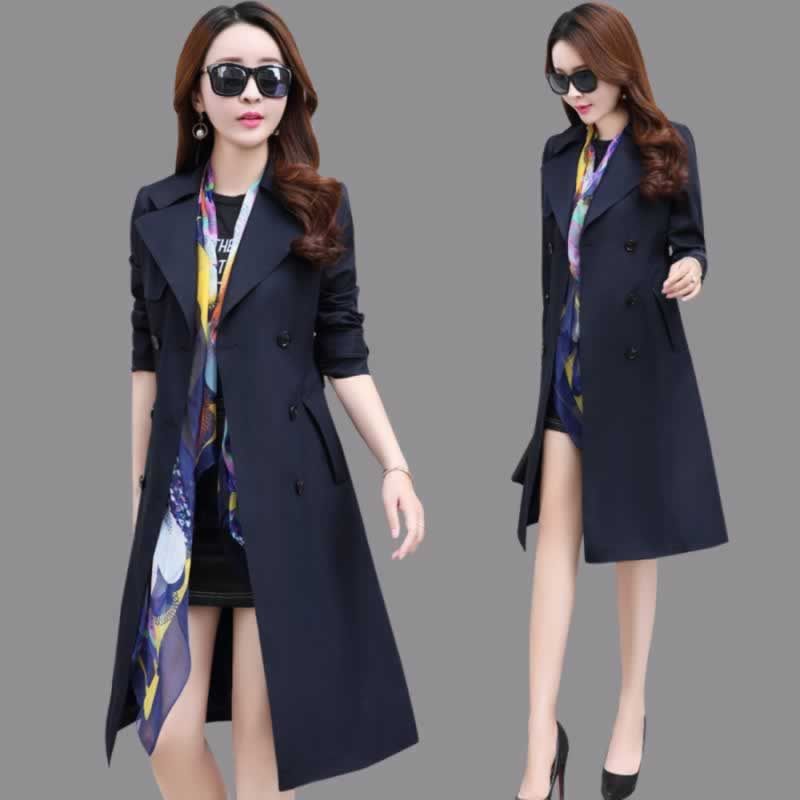 难怪我姨把防晒衣扔了!今秋新出的风衣+小脚裤太美了，一买5件