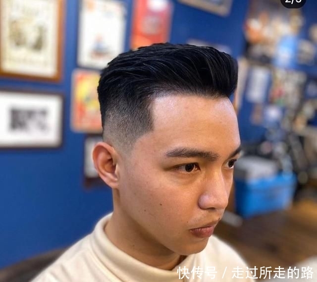 『发型就』男士剪“油头发型”真的很帅气,并不油腻