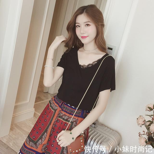  [冰丝针织衫]这些中长袖子的衣衣，能修饰你的手臂哦