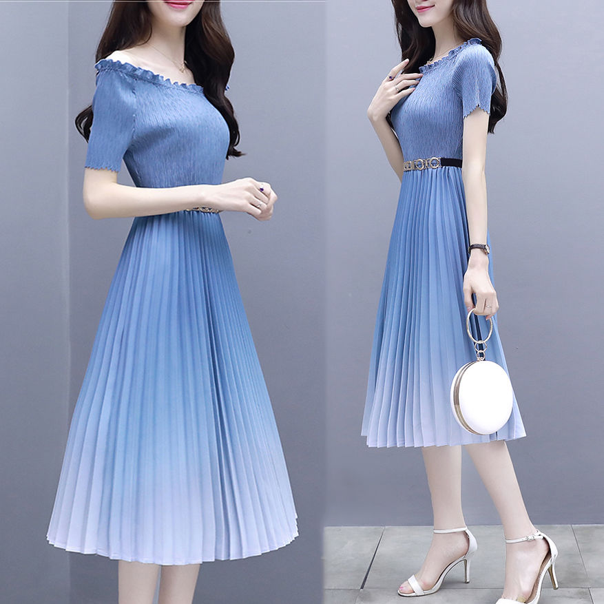 桑拿天火到不行的“冷风裙”太美啦，特别是70女人穿，简直美爆