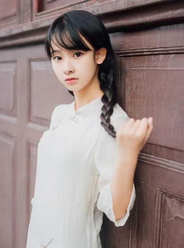  「马尾辫」双马尾辫古装清纯女孩