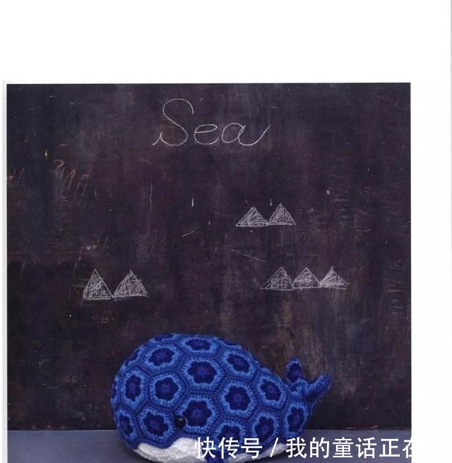 非洲:初学者也可以学习! 毛线编织钩针非洲菊花形鲸(附图)