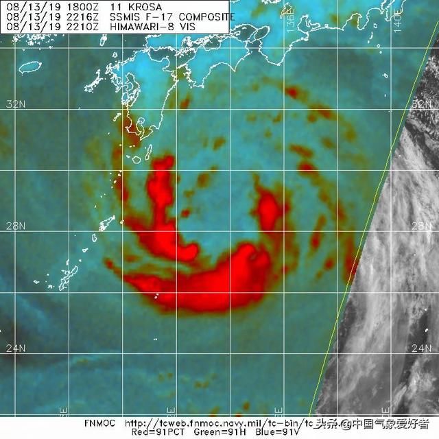 日本要警惕了！台风罗莎逼近但风眼再次扩大，已能装进三个东京