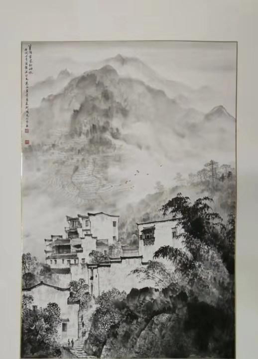  「建国」建国70周年重点推荐艺术家刘国志国画作品欣赏